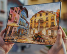 De MatePad Pro Max heeft een niet-tandem 13,2-inch OLED-scherm. Afgebeeld: een promofoto waarop het scherm van de tablet te zien is.