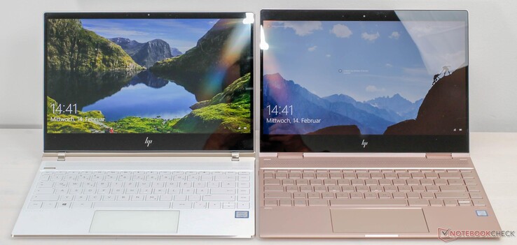 De Spectre 13 links, de Spectre x360 rechts.