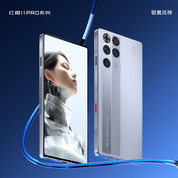 RedMagic 11 Pro witte variant (Afbeelding bron: RedMagic)