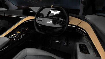 De cockpit van de Mahindra Batman EV (Afbeelding bron: Mahindra)