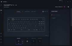 Turtle Beach Vulcan II TKL toetsenbord software toets remapping