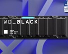 De WD_BLACK SN850 voor PS5 heeft zelfs een blauwe LED voor degenen die het zijpaneel van de console verwijderd houden. (Afbeelding bron: Western Digital/Sony - bewerkt)