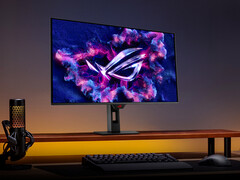 De ROG Strix OLED XG32UQDMS is een andere 4K, 240 Hz en 32-inch OLED gaming monitor van Asus.