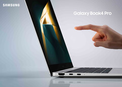 De Galaxy Book4 Pro 14-inch meet 312,3 x 223,8 x 11,6 mm en weegt 1,23 kg. (Afbeeldingsbron: Samsung)