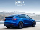 De Model Y kan nu worden gekocht met een aanbetaling van $0 (Afbeelding bron: Tesla)