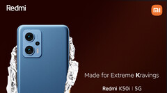 De Redmi K50i-serie debuteert op 20 juli, alleen in India. (Afbeelding bron: Xiaomi)