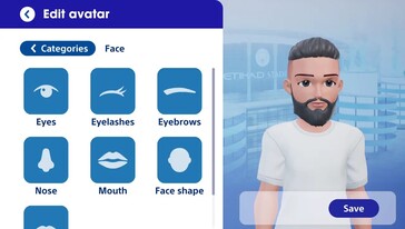 Aangepaste avatars kunnen worden gemaakt in FavoriteSpace. (Bron: Manchester City)