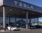 Een Tesla-servicecentrum (Afbeelding bron: Tesla)
