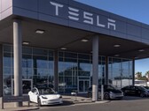 Een Tesla-servicecentrum (Afbeelding bron: Tesla)