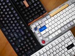 Keychron K4 HE, Epomaker Galaxy100, NuPhy Kick75, Wobkey Rainy75 mechanische toetsenborden van hierboven