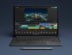 De Amazon Alexa Tablet 12 Pro wordt tegen een meerprijs aangeboden met een toetsenbord en stylus.
