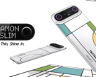 De Tecno Camon Slim heeft een strak ontwerp