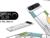 De Tecno Camon Slim heeft een strak ontwerp