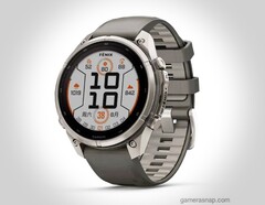 De Garmin Fenix 9 Pro Solar is voorzien van een energiezuinig MiP-display.