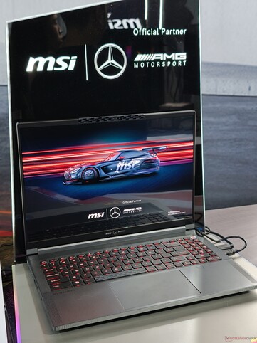 Laptop uit de samenwerking tussen MSI en Mercedes-AMG