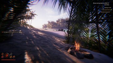 Een afbeelding waarop een kamp in Project Castaway te zien is.
