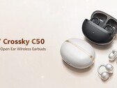 De QCY Crossky C50 open-oor oordopjes bieden een batterijlevensduur tot 7,5 uur bij één keer opladen (Afbeelding bron: QCY)