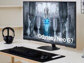 De nieuwe 43-inch Samsung Odyssey Neo G7-monitor maakt gebruik van quantummatrixtechnologie. (Beeldbron: Samsung)