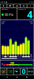 GPS Test buiten