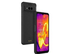 De XP Pro is een robuuste smartphone met FLIR thermische camera (bron: Sonim)
