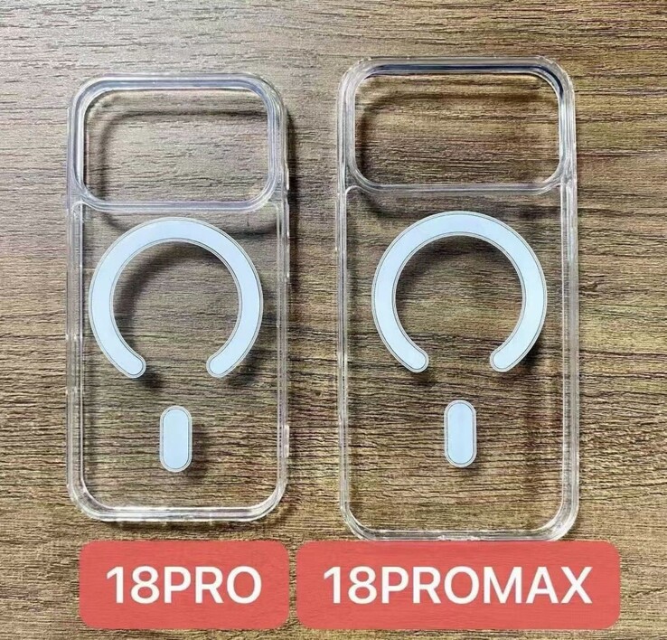 IPhone 18 Pro en iPhone 18 Pro Max hoesjes uitgelekt.