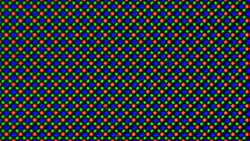 Sub-pixel array