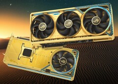 Asus heeft zojuist de duurste gaming-GPU ter wereld uitgebracht, en hij is bedekt met goud (Afbeelding bron: Asus)