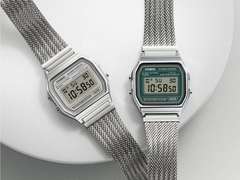 Van links naar rechts (op de foto), Casio A158 WEM-7JF en A158 WEM-3JF. (Afbeeldingsbron: Casio Japan)