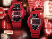 De Casio G-Shock DW5600AKA-4 (rechts) en de DW6900AKA-4 (links).