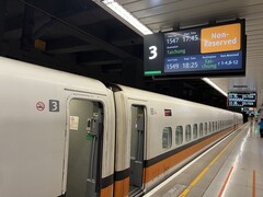 Reserveren is niet nodig: we maken een spontane THSR-reis van Nangang naar het centraal station van Taipei