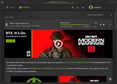 Nvidia GeForce Game Ready Driver 546.01 update downloaden in GeForce Experience (Bron: Eigen)