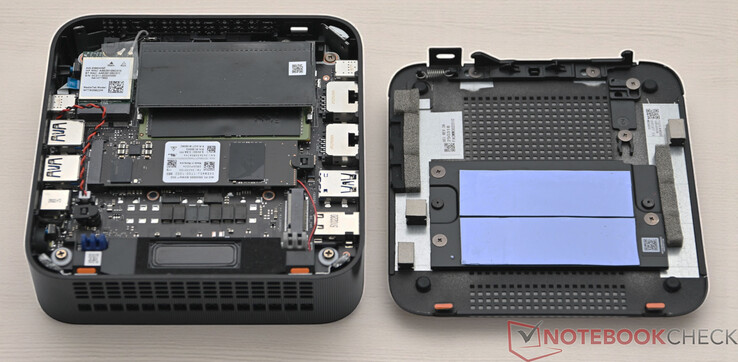 Asus ExpertCenter PN54 met open onderkant