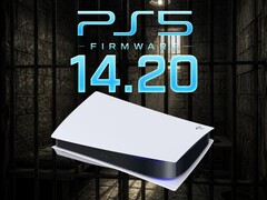 Banner voor jailbreak van PS5-console en firmware 14.20 getoond