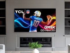 De TCL QM8K TV (foto) is nu verkrijgbaar in de VS. (Afbeeldingsbron: TCL)
