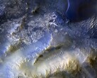 Een beeld van een gebied op Mars genaamd Syrtis Major (Beeldbron: NASA, JPL-Caltech en Universiteit van Arizona; bewerkt)