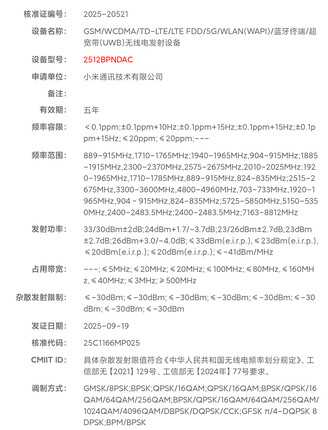 De Xiaomi 17 Ultra met nummer 2512BPNDAC werd al in september ontdekt.