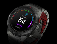 De MARQ Athlete Gen 2 Performance Edition weegt 84 g met de titanium horlogeband inbegrepen. (Afbeelding bron: Garmin)