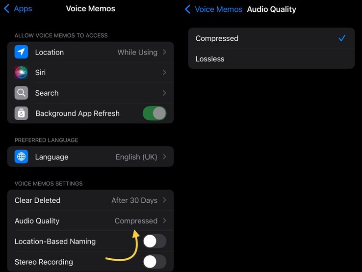 Verliezend vs. gecomprimeerd