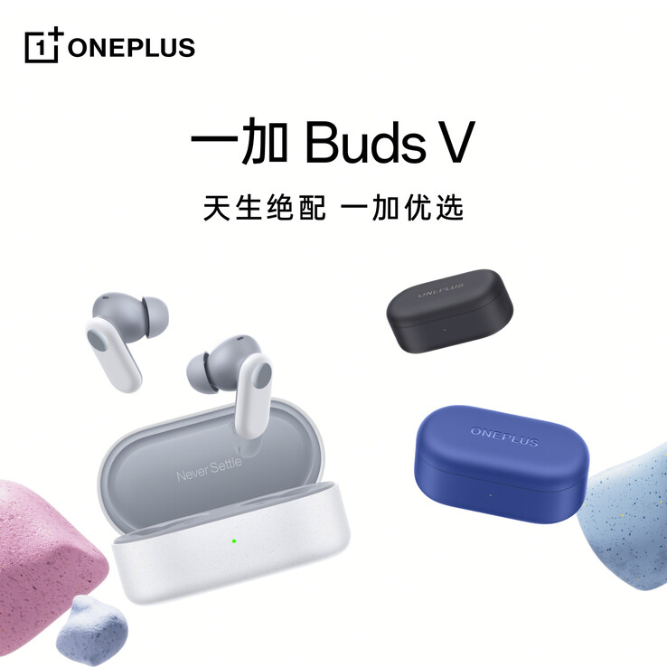 OnePlus zal de Buds V in meerdere kleuropties verkopen. (Afbeeldingsbron: OnePlus)