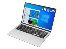 De LG Gram 16 (16Z90P-G.AA79G), geleverd door LG Duitsland.