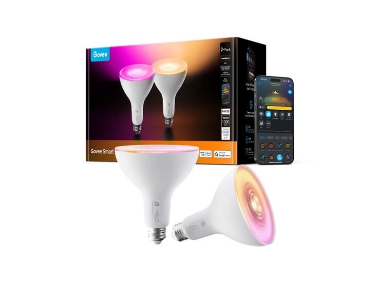 De Govee PAR38 Slimme LED Buitenlamp