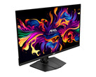 De MAG 321UPX QD-OLED van MSI is een van de vele nieuwe 32-inch monitoren met een Gen 3 QD-OLED paneel dat uitvoert met 4K en 240 Hz. (Afbeeldingsbron: MSI)