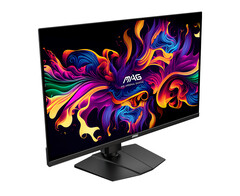 De MAG 321UPX QD-OLED van MSI is een van de vele nieuwe 32-inch monitoren met een Gen 3 QD-OLED paneel dat uitvoert met 4K en 240 Hz. (Afbeeldingsbron: MSI)