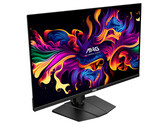 De MAG 321UPX QD-OLED van MSI is een van de vele nieuwe 32-inch monitoren met een Gen 3 QD-OLED paneel dat uitvoert met 4K en 240 Hz. (Afbeeldingsbron: MSI)