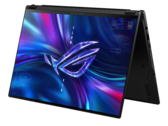 De 2023 Asus ROG Flow X16 heeft nu een 240 Hz QHD+ mini-LED display met Gorilla Glass DXC. (Afbeelding Bron: Asus)