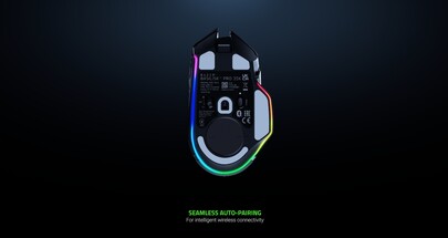 Razer HyperFlux V2 draadloze muis oplaadpuck (Afbeelding bron: Razer)
