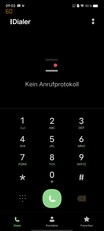 X90 Pro+: Standaard dialer app