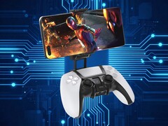 Oivo PS5 controller telefoonhouder clip wordt getoond