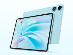 De P50 2026 is een instapmodel tablet die draait op Android 16. Afbeelding: een render die het ontwerp van de tablet toont.