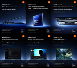 Xiaomi Book Pro 14 Panther Lake laptop teasers (machine vertaald)